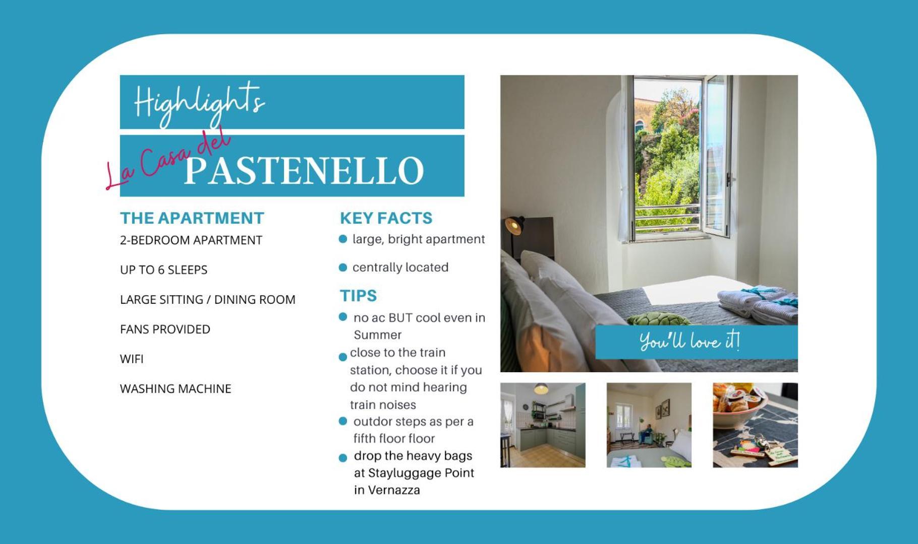 La Casa Del Pastenello เวอนาซซา ภายนอก รูปภาพ