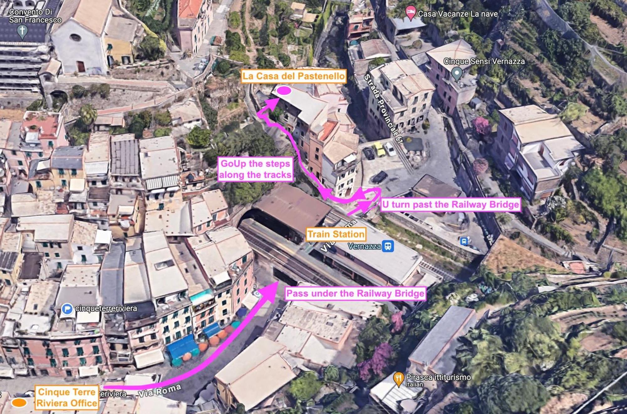 La Casa Del Pastenello เวอนาซซา ภายนอก รูปภาพ